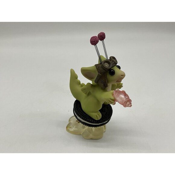 Pocket Dragon "Commander Cookie" Figurine Handcrafted by Real Musgrove Vintage - Picture 8 of 15